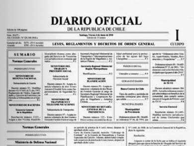 Fue publicada en el Diario Oficial resolución que autoriza cumplir antes de toma de razón de la CGR decretos o resoluciones que tiendan a evitar o reparar daños a la colectividad o al Estado.