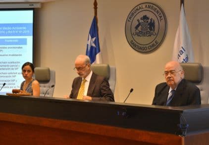 Tribunal Ambiental de Santiago escuchó alegatos en reclamación contra SMA.