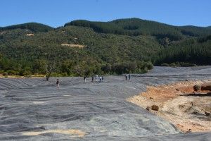 Segundo Tribunal Ambiental realizó inspección en zona afectada por colapso de tranque de relave.