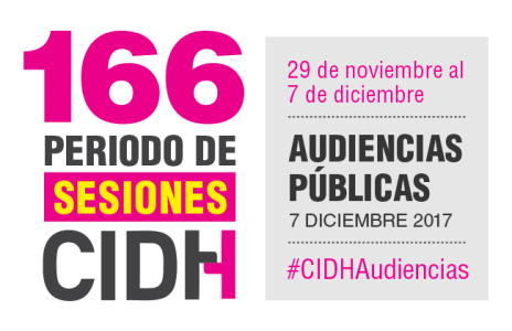 CIDH anuncia calendario de audiencias públicas del 166 Período de Sesiones.