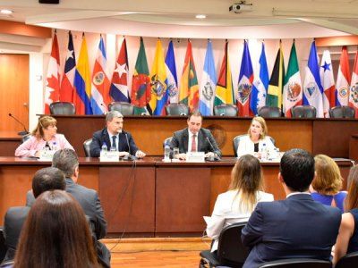 Defensor Nacional visitó a jueces de la Corte Interamericana de Derechos Humanos.