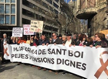 TEDH admite a trámite una demanda contra subida de pensiones por debajo del IPC.