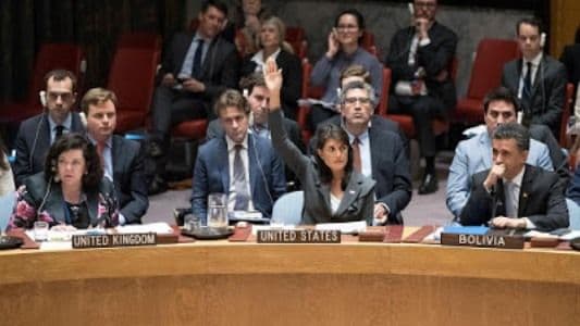 Veto de Estados Unidos a un proyecto de resolución en el Consejo de Seguridad sobre protección a civiles palestinos.