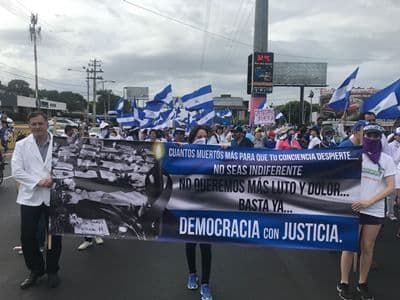 CIDH verifica criminalización y persecución judicial en Nicaragua.