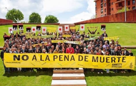 Amnistía destaca apoyo récord a una petición de la ONU para detener la pena de muerte.