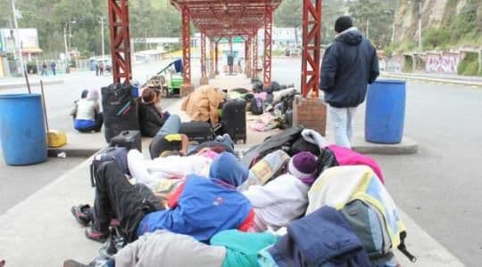 CIDH expresa preocupación por nuevas medidas para responder a la migración forzada de personas venezolanas en Ecuador.