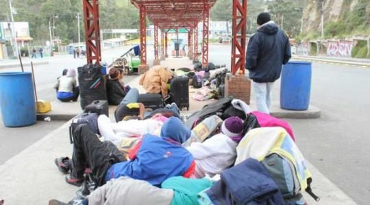 CIDH expresa preocupación por nuevas medidas para responder a la migración forzada de personas venezolanas en Ecuador.