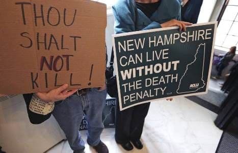 CIDH destaca abolición de la pena de muerte en New Hampshire.