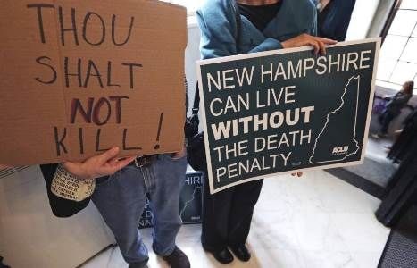 CIDH destaca abolición de la pena de muerte en New Hampshire.