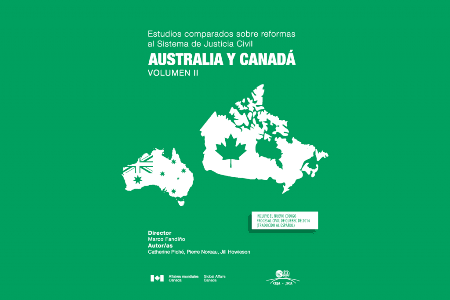 CEJA presenta publicación sobre Reforma a la Justicia Civil en Australia y Canadá.