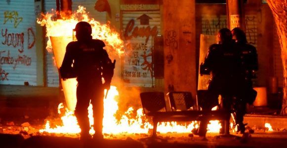 CIDH condena el uso excesivo de la fuerza policial y expresa preocupación por hechos de violencia en el contexto de las manifestaciones públicas en Colombia.