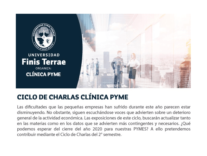 Ciclo de Charlas “Viabilidad de las pymes: Herramientas para enfrentar el 2021”.