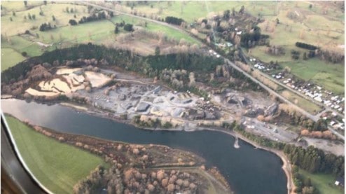 Tercer Tribunal Ambiental declara admisible demanda por daño ambiental contra empresa de extracción de áridos en el Río Rahue.