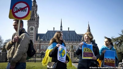 «Ucrania vs. Rusia ante la Corte Internacional de Justicia (CIJ): a propósito de la decisión de Rusia de no comparecer», por Nicolas Boeglin.