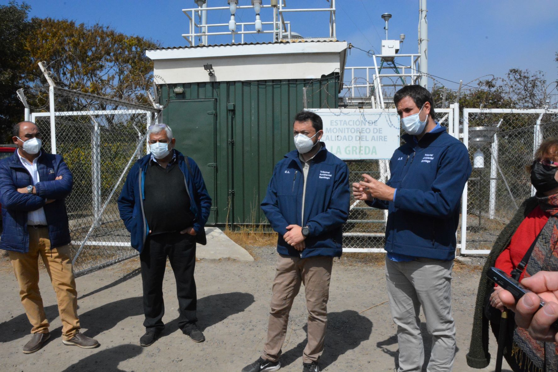 Segundo Tribunal Ambiental realizó inspección a red de monitoreo atmosférico de Concón, Quintero y Puchuncaví.