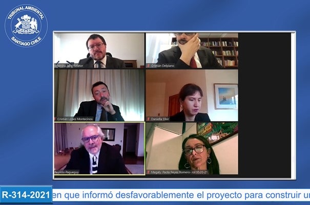 Segundo Tribunal Ambiental realizó audiencia en reclamación contra el SAG Metropolitano por informe desfavorable a construcción de fábrica de plásticos en la comuna de Paine.
