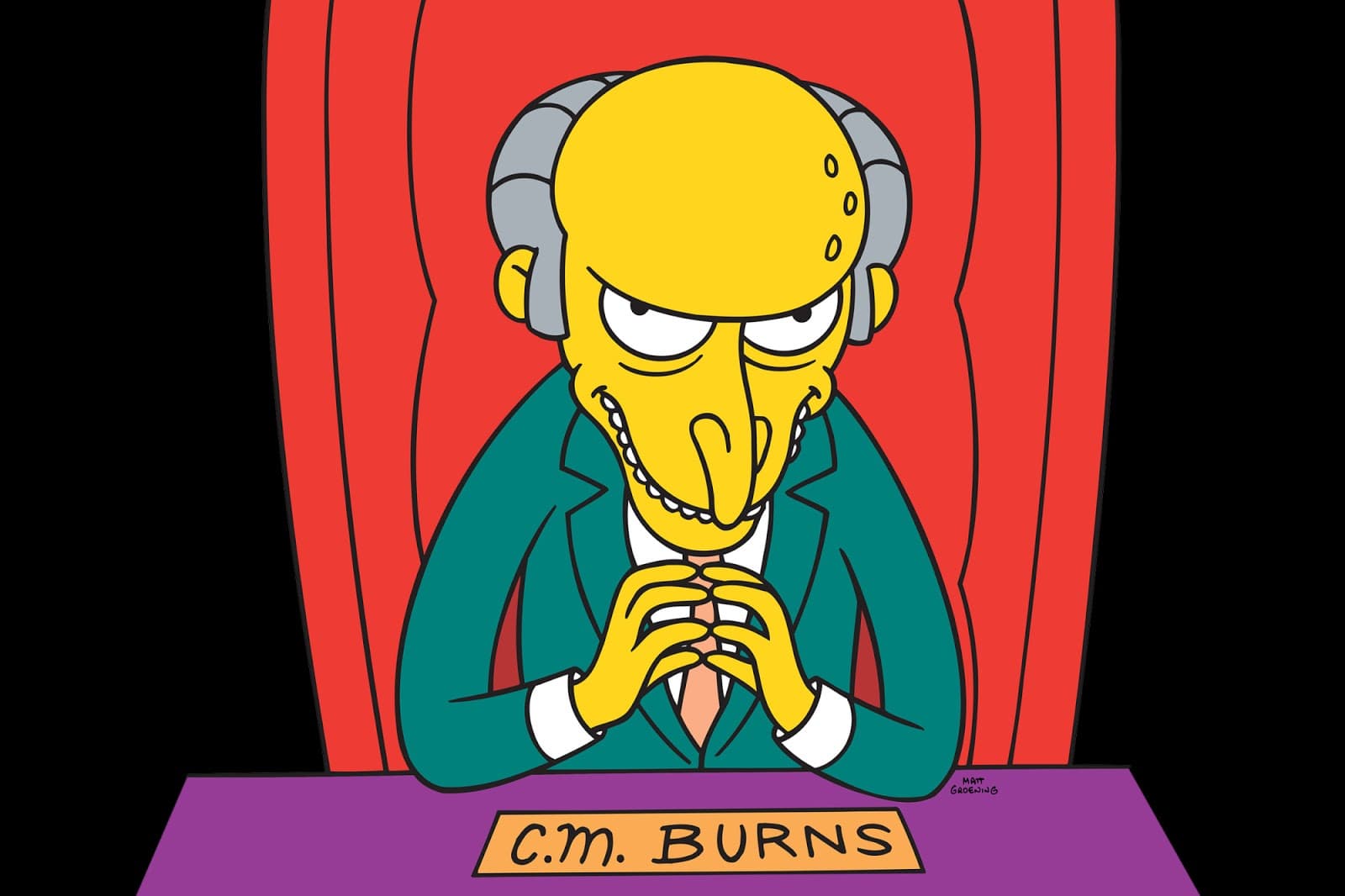 THE SIMPSONS: Mr. Burns THE SIMPSONS on FOX. THE SIMPSONS ™ and © 1996 TCFFC ALL RIGHTS RESERVED.