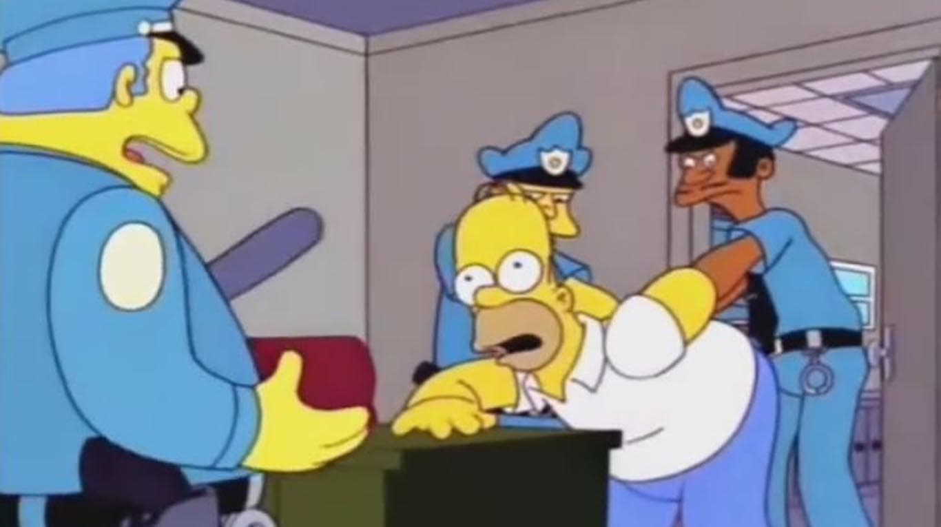 Homer / Fox entertainment / The Simpsons