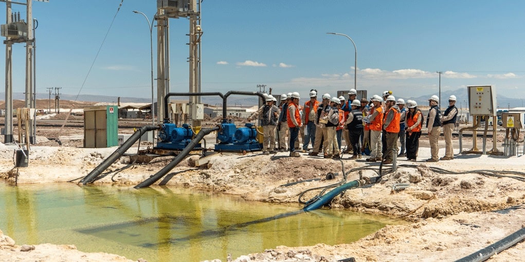 Primer Tribunal Ambiental realiza visita inspectiva a instalaciones de SQM y zonas aledañas.