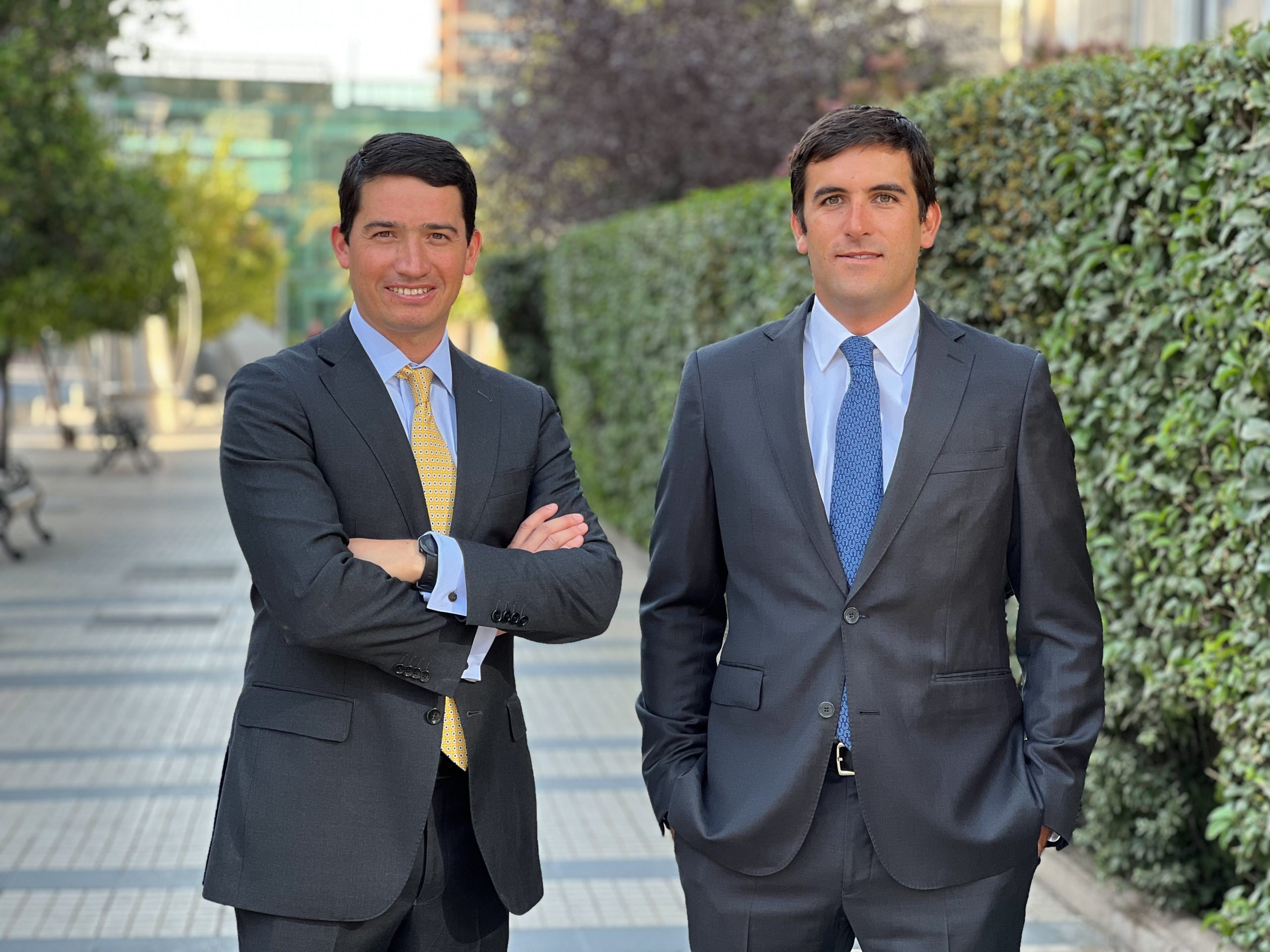 Patricio (iz) y José Antonio (derecha)