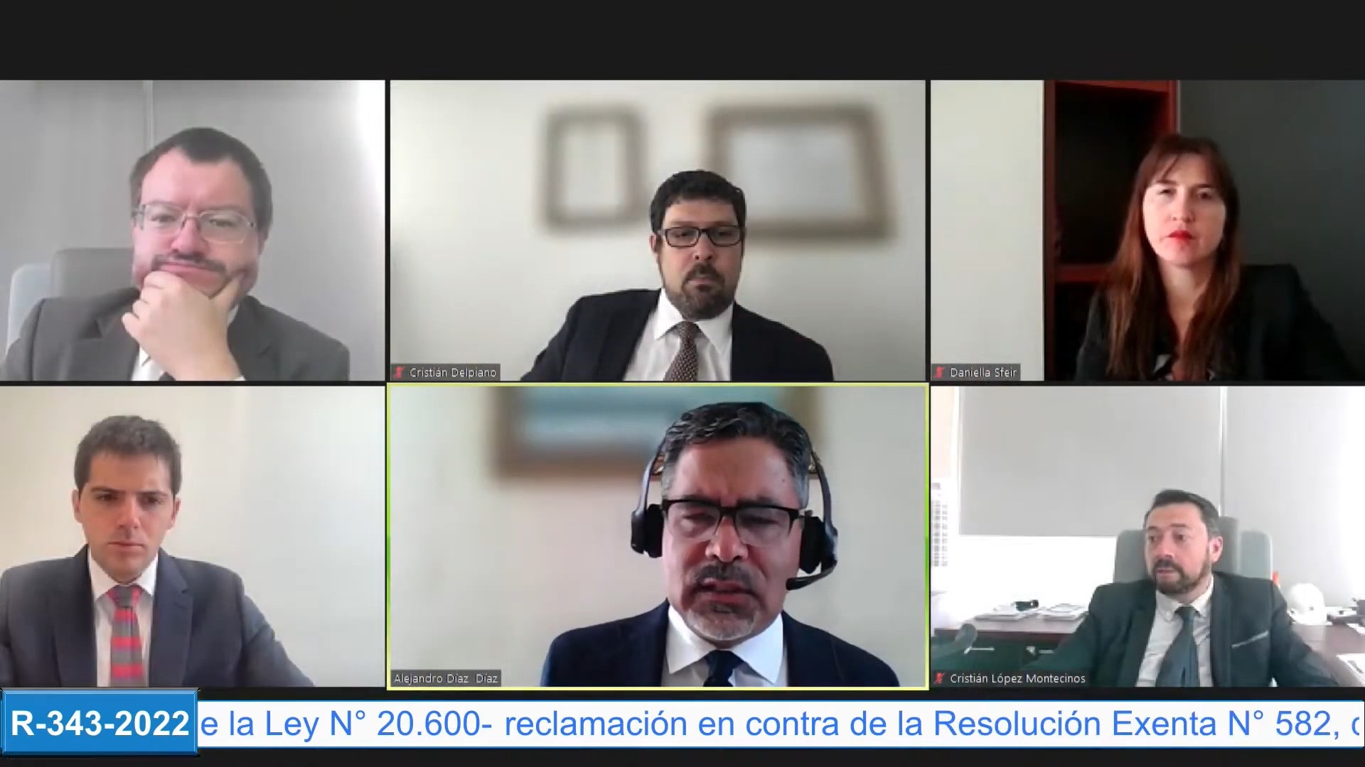 Segundo Tribunal Ambiental realizó audiencia en reclamación de la Municipalidad de Parral que solicita caducidad de RCA de proyecto de generación eléctrica en Maule.