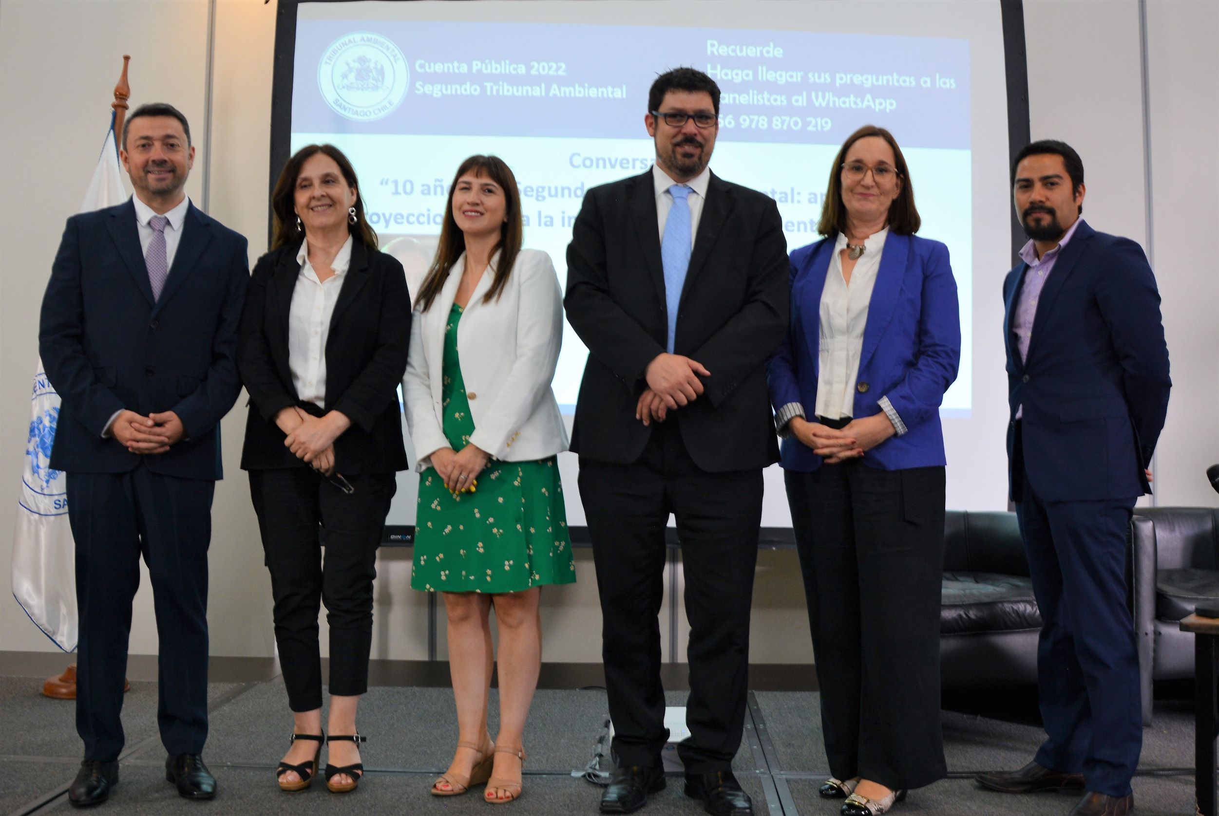 Autoridades medioambientales destacaron el rol del Tribunal Ambiental en la conformación y consolidación de la institucionalidad del país.