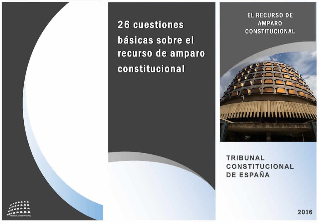 Recursos de amparo ante el Tribunal Constitucional español no podrán sobrepasar los 25 folios o 50.000 caracteres.