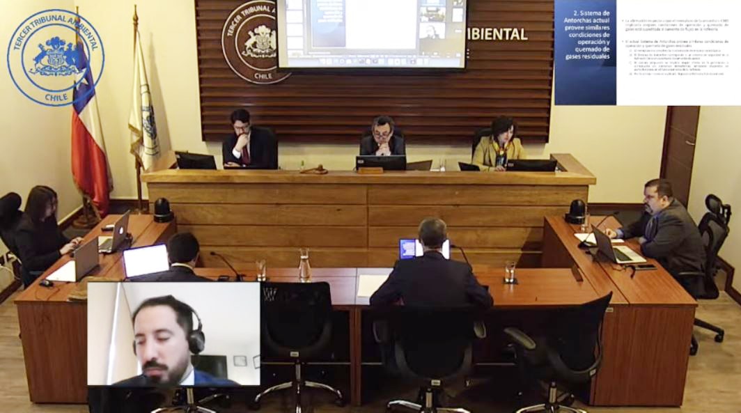 Tercer Tribunal Ambiental realiza audiencia de alegatos en reclamación de ENAP por multas a proyecto “Mejoramiento Calidad Diesel”.