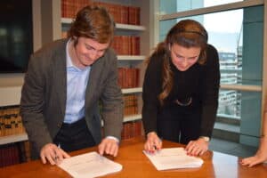 Rodrigo Velasco y María Angélica Zegers