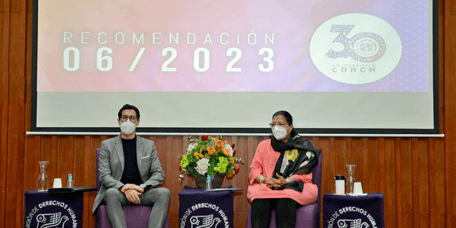 Comisión de Derechos Humanos de la Ciudad de México (CDHCM) emite recomendación 06/2023 por violencia obstétrica en los servicios de salud pública.