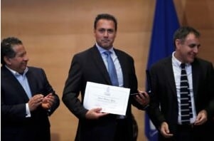 Raúl Montero fue reconocido por 25 Años de docencia en la Universidad de Chile.