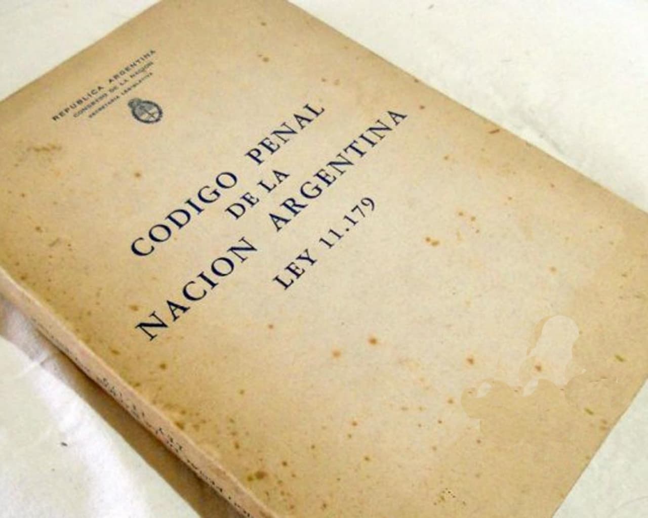 A cambiar el Código Penal.