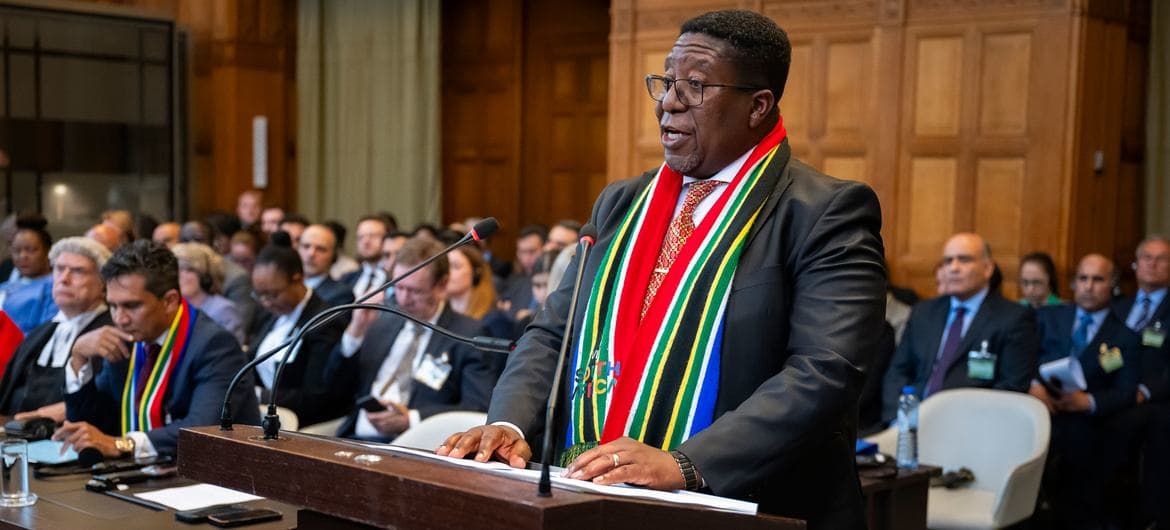 Sudáfrica urge a la Corte Internacional de Justicia a detener de inmediato la ofensiva israelí contra Rafah.