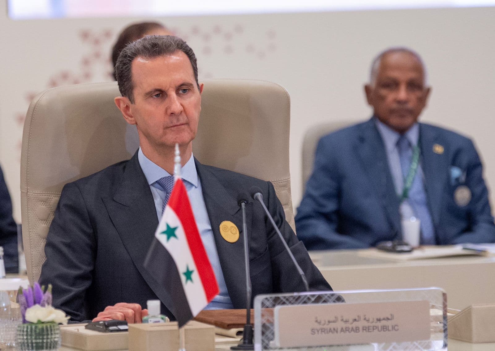 (Foto de ARCHIVO) RIYADH, Nov. 12, 2024 -- Syrian President Bashar al-Assad attends the Extraordinary Arab and Islamic Summit in Riyadh, Saudi Arabia, Nov. 11, 2024. Saudi Arabia hosted on Monday an extraordinary summit here in its capital, during which leaders from across the Arab and Islamic world denounced Israeli military actions in Gaza and Lebanon and issued a collective demand for an immediate ceasefire.,Image: 933291080, License: Rights-managed, Restrictions: , Model Release: no, Credit line: SPA / Xinhua News / ContactoPhoto Editorial licence valid only for Spain and 3 MONTHS from the date of the image, then delete it from your archive. For non-editorial and non-licensed use, please contact EUROPA PRESS. 12/11/2024 ONLY FOR USE IN SPAIN