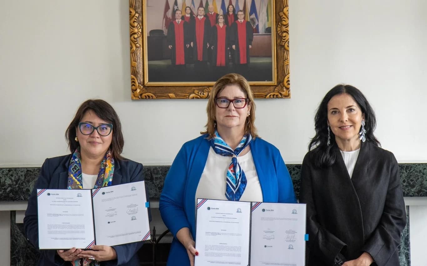 Facultad de Derecho UV suscribe acuerdo marco de colaboración con Corte Interamericana de Derechos Humanos.