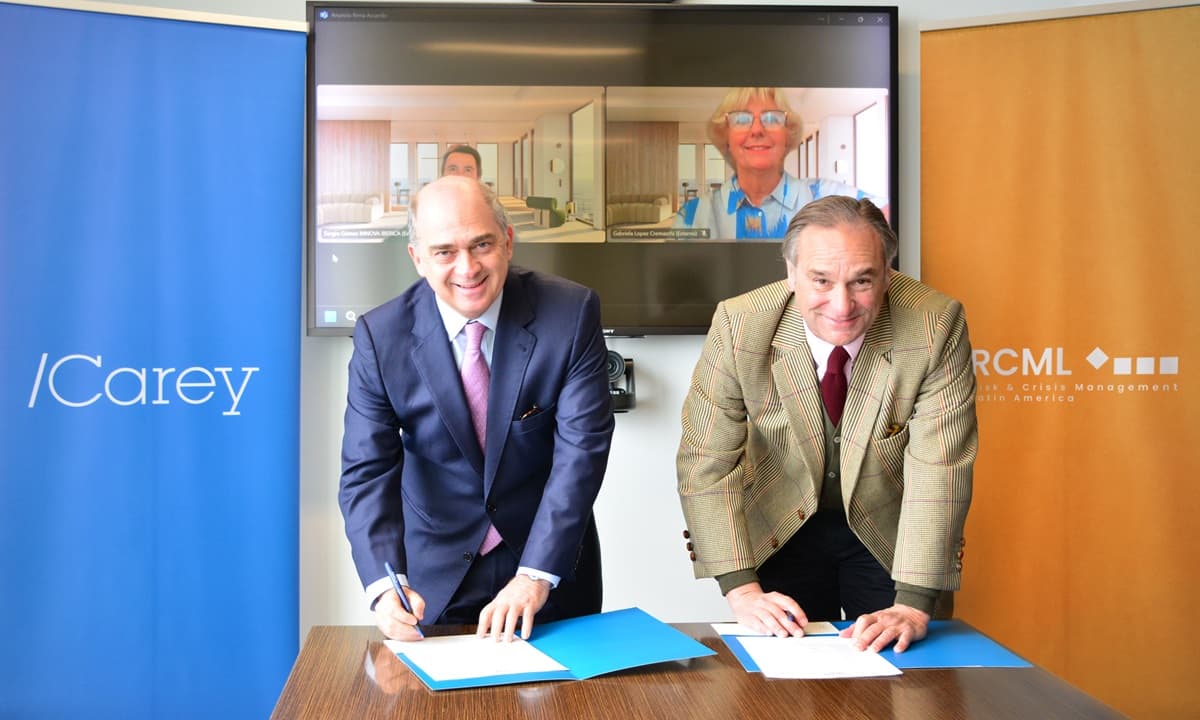 Carey, RCML e Innova Ibérica firman alianza estratégica para fortalecer la gestión de riesgos penales en empresas chilenas
