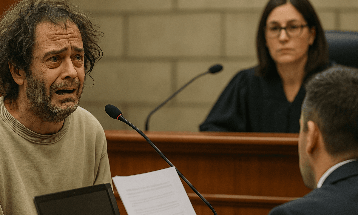 Sentencia por homicidio simple contra enajenado mental que declaró, fue interrogado y contrainterrogado en juicio, no es nula