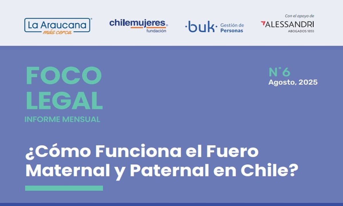 Alessandri colabora con ChileMujeres en “Foco Legal: Informe Mensual”