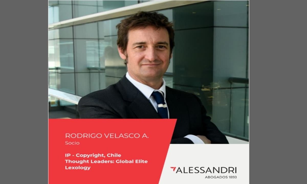 Lexology destaca a Rodrigo Velasco Alessandri como el único abogado chileno en IP – Copyright