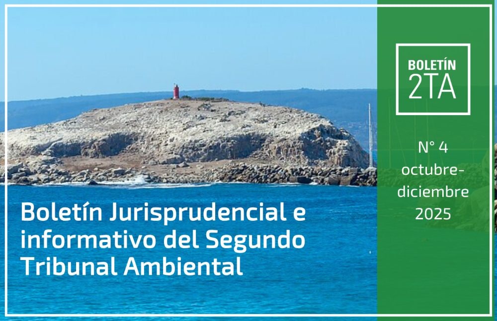 Segundo Tribunal Ambiental publica nueva edición de su Boletín 2TA y cierra 2025 reforzando la transparencia y el acceso a la información