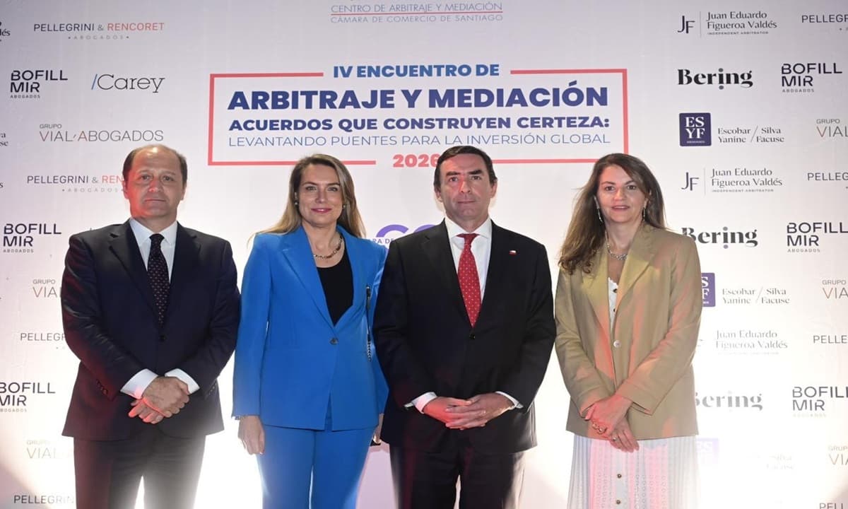 CAM Santiago subraya el rol estratégico de la resolución de conflictos como habilitador de la inversión en el país