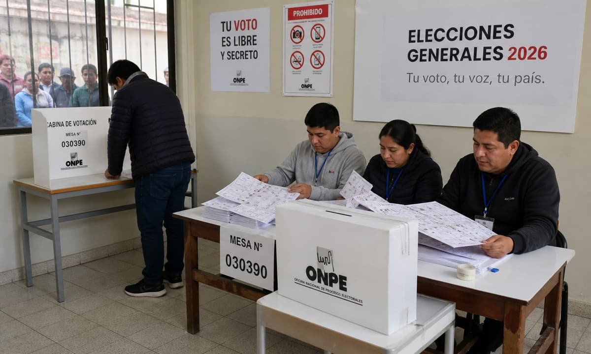 Perú – EG 2026: ¿Por qué no habrá elecciones complementarias?, por Rafael Rodríguez Campos