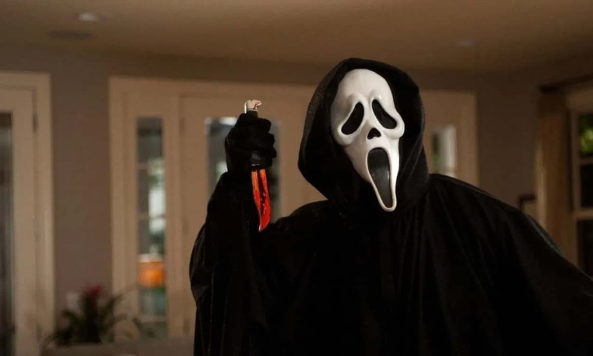 máscara de película Scream