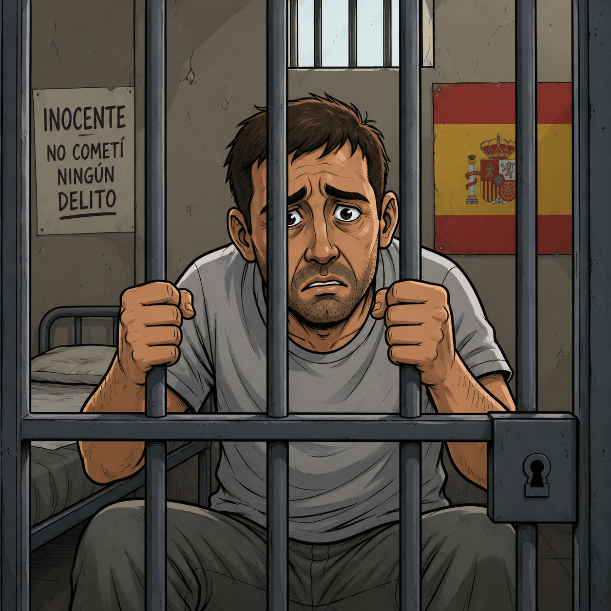 Indemnizan con €2,5 millones a inocente tras 18 años preso