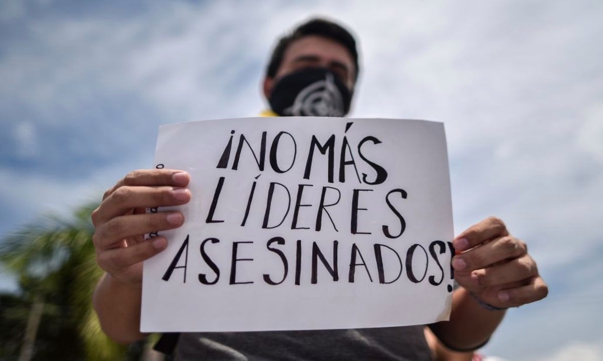 ataques a defensores de derechos humanos año 2025