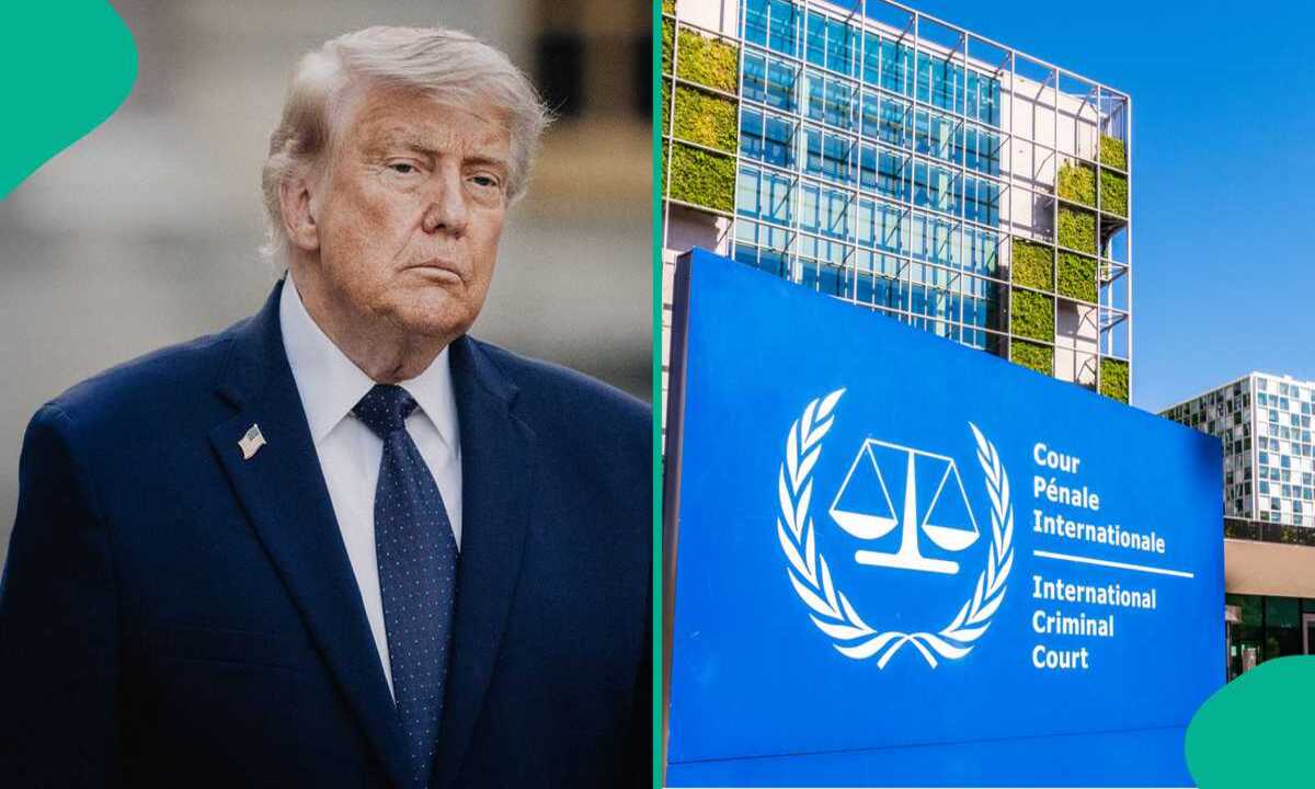 demanda juezas corte penal internacional contra trump