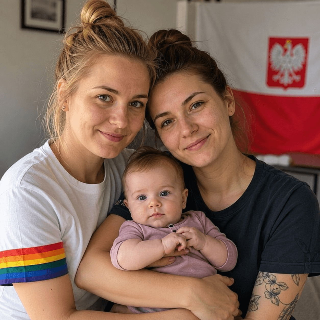 TEDH condena a Polonia por no inscribir acta de nacimiento de hijo de pareja lesbiana