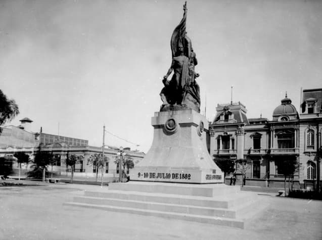 Homenaje a los héroes de La Concepción