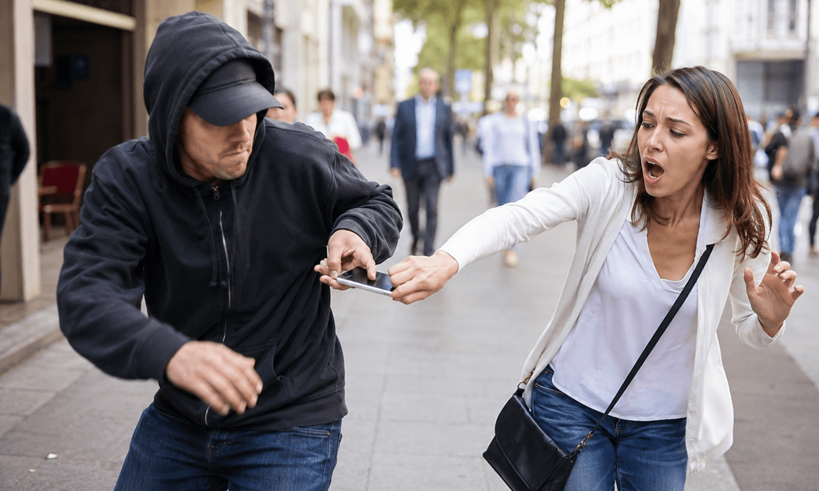 Condenan a 10 años por robo con violencia de celular