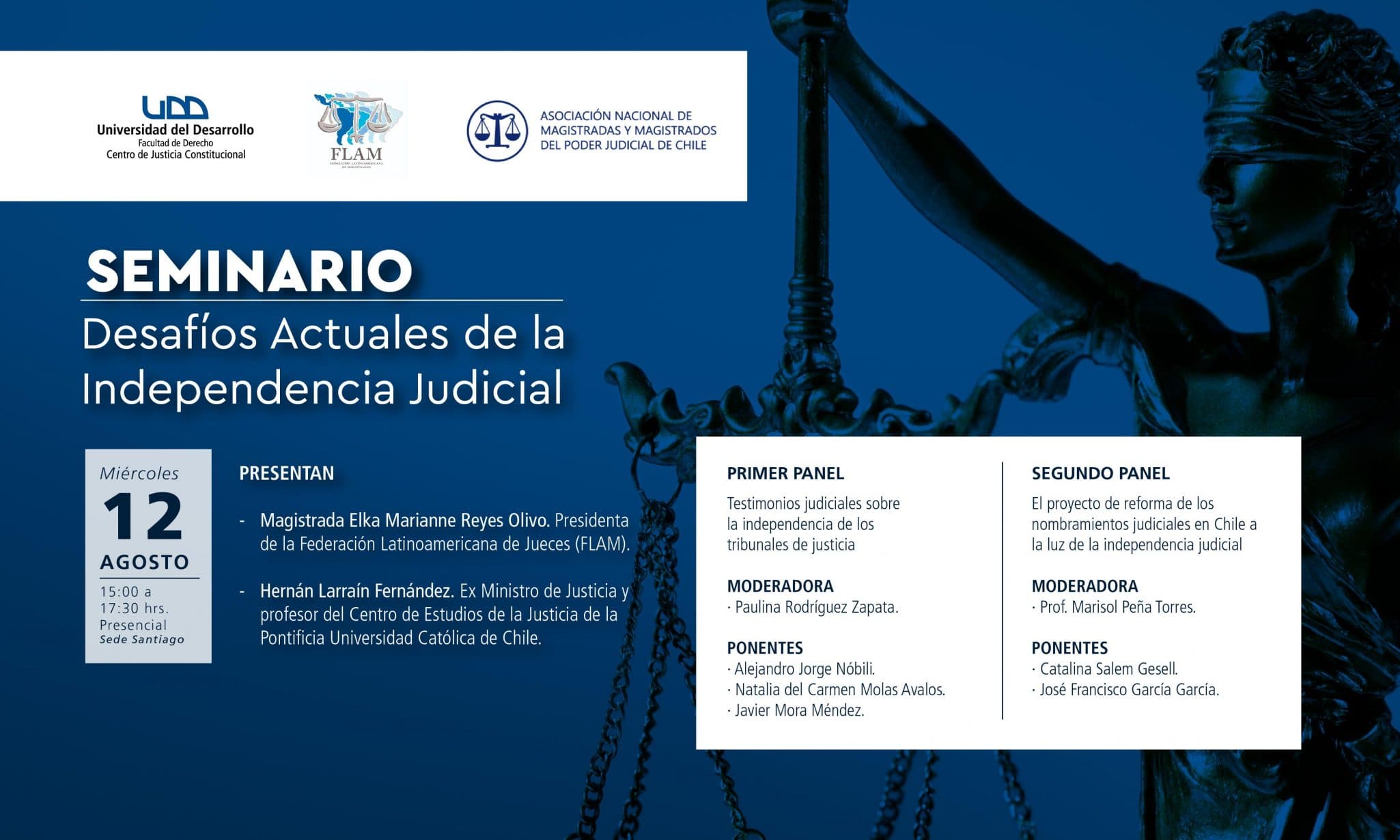 Seminario Desafíos Actuales de la Independencia Judicial